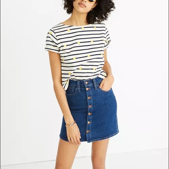 Madewell Dresses & Skirts - Madewell jean skirt 26